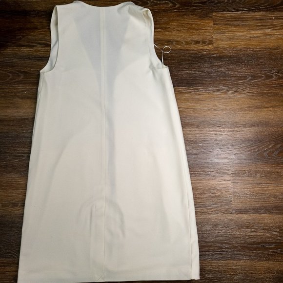 Kaari Blue M Size Woven Duster Vest - Picture 4 of 7